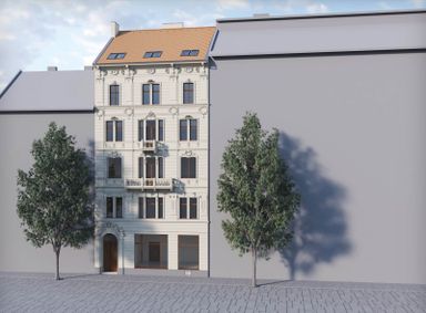 Budapesti Semmelweis utcai új építésű ingatlan terve